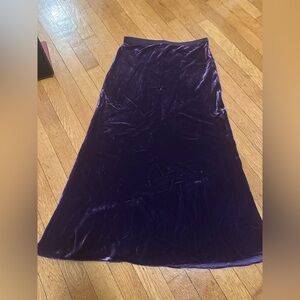 Polo by Ralph Lauren purple Maxi A-Line Skirt